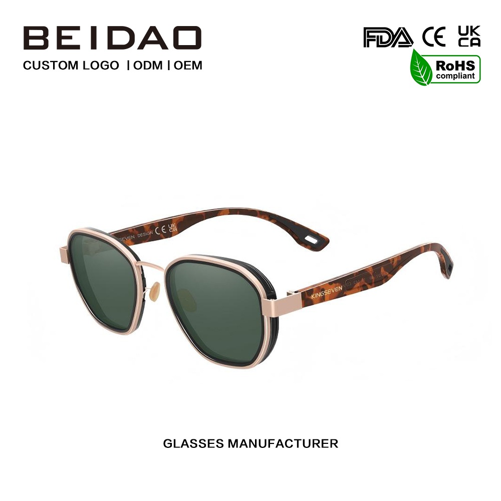 ক্লাসিক রিফ্লেক্টিভ অ্যালুমিনিয়াম পোলারাইজড সানগ্লাস