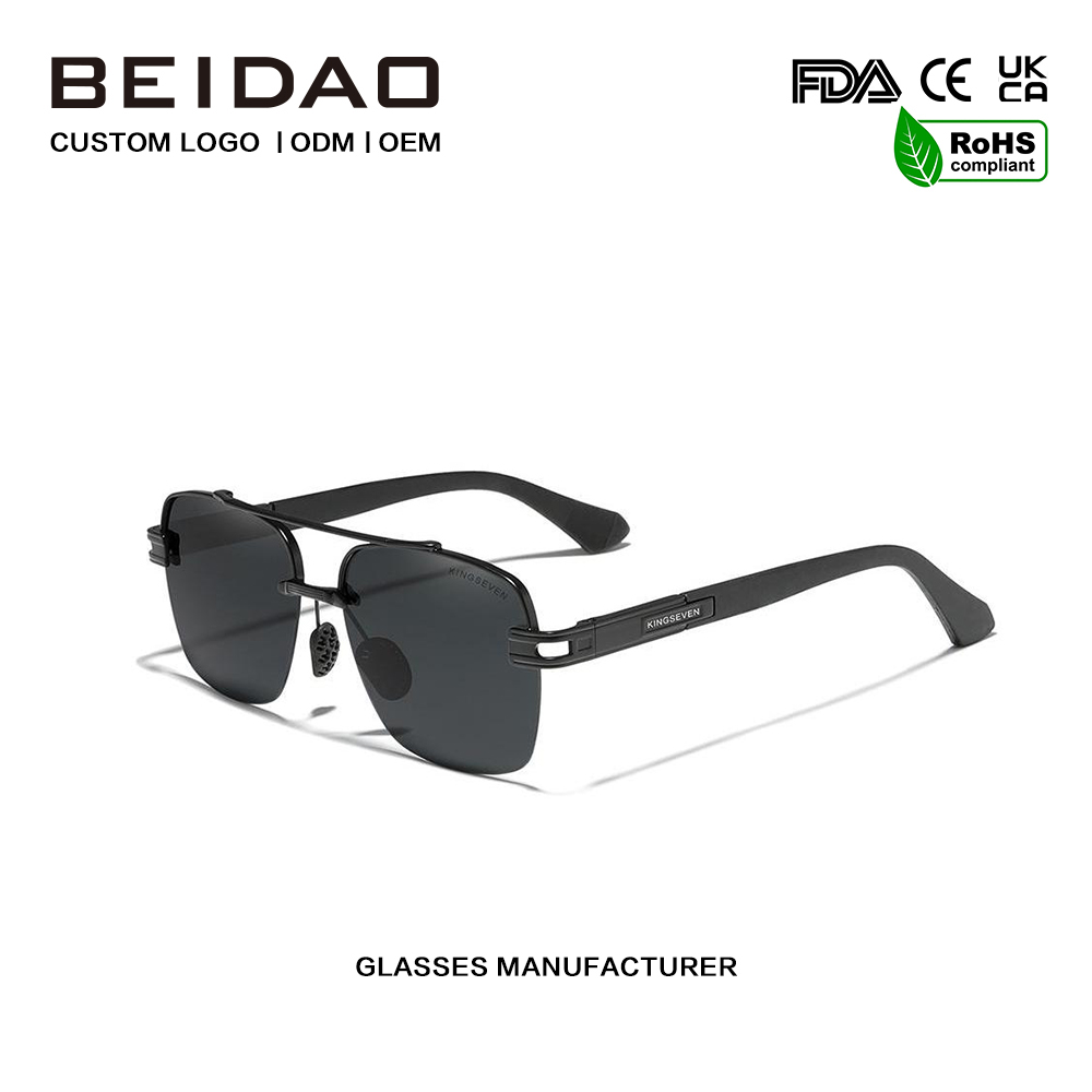 রঙিন রেট্রো পোলারাইজড সানগ্লাস