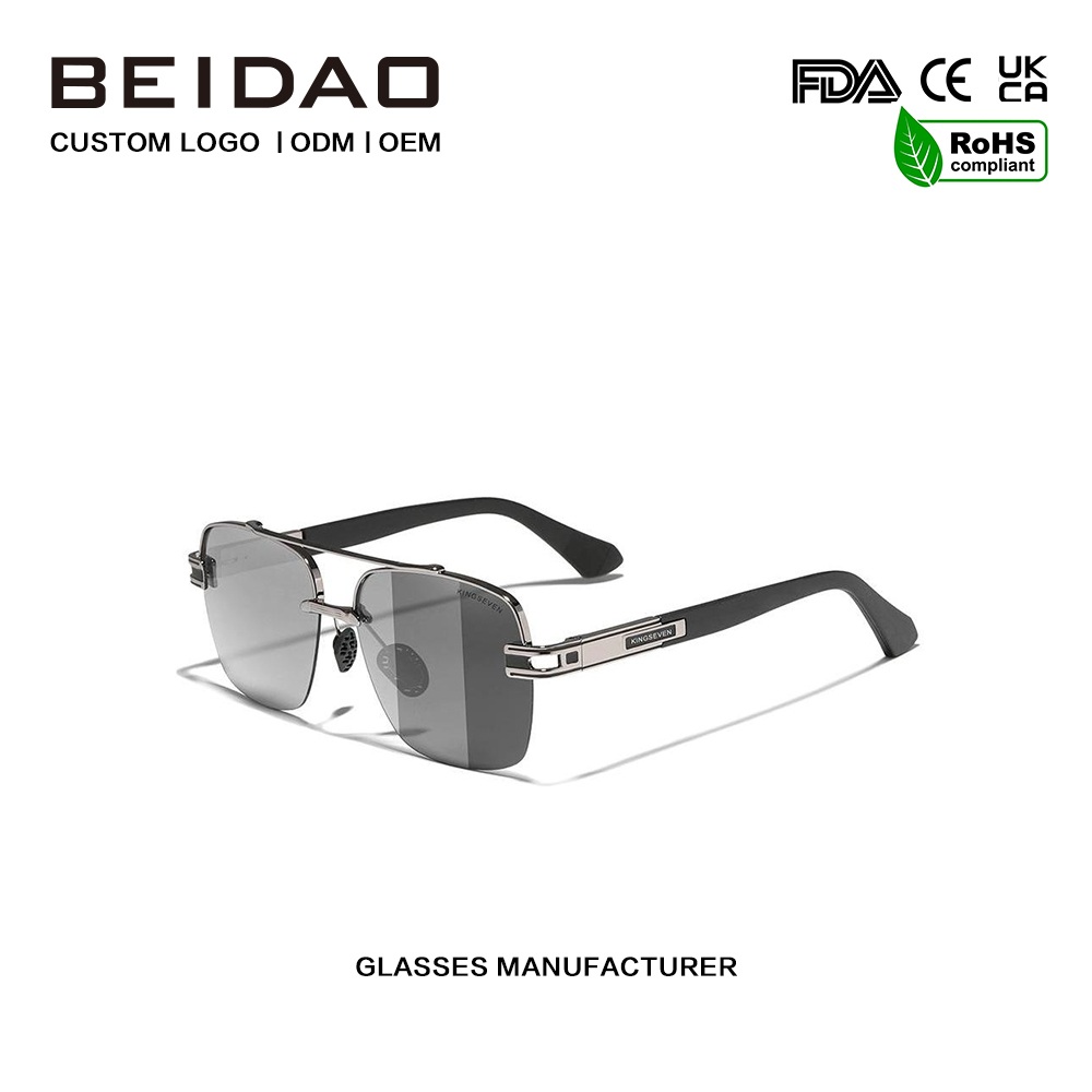 রঙিন UV400 রেট্রো পোলারাইজড সানগ্লাস