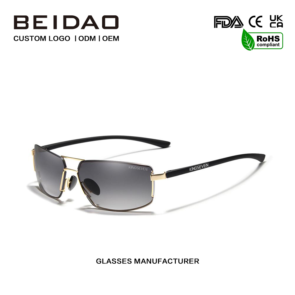 হট সেলিং ফ্যাশন অ্যালুমিনিয়াম পোলারাইজড সানগ্লাস